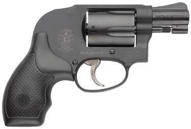 Smith & Wesson 438 38 Special 1 7/8" Barrel 5 Round Fixed Sight Black Aluminum Frame Stainless Steel Cylinder Revolver 163438